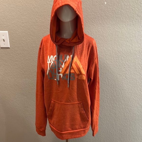 The North Face Other - The North Face Men's Orange Hoodie size Medium
